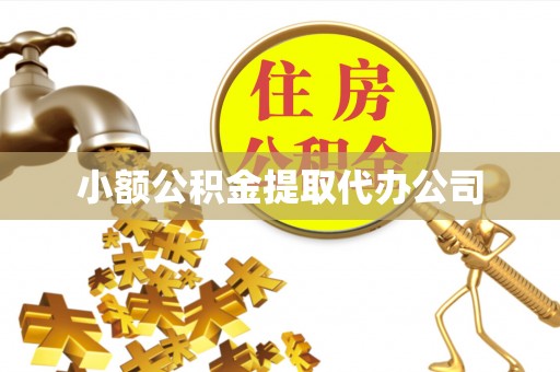 富民小额公积金提取代办公司